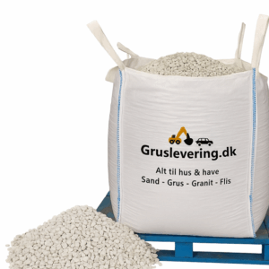 Granitskærver hvid 8-11 mm