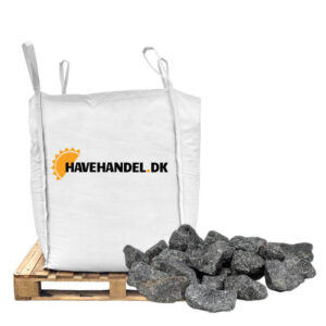 Granitskærver, sort 32-64 mm.